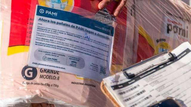 PAMI ha entregado más de 25 millones de pañales en los domicilios de los afiliados